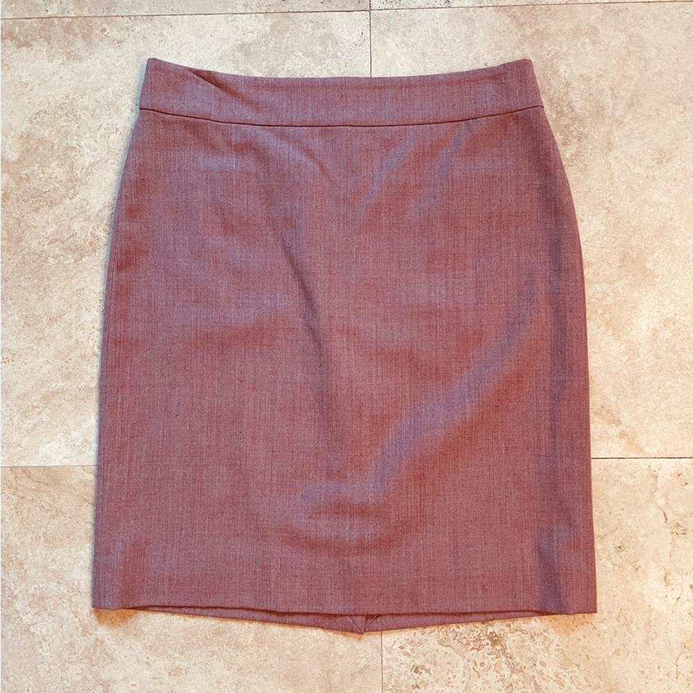 Pink J Crew Pencil Skirt
